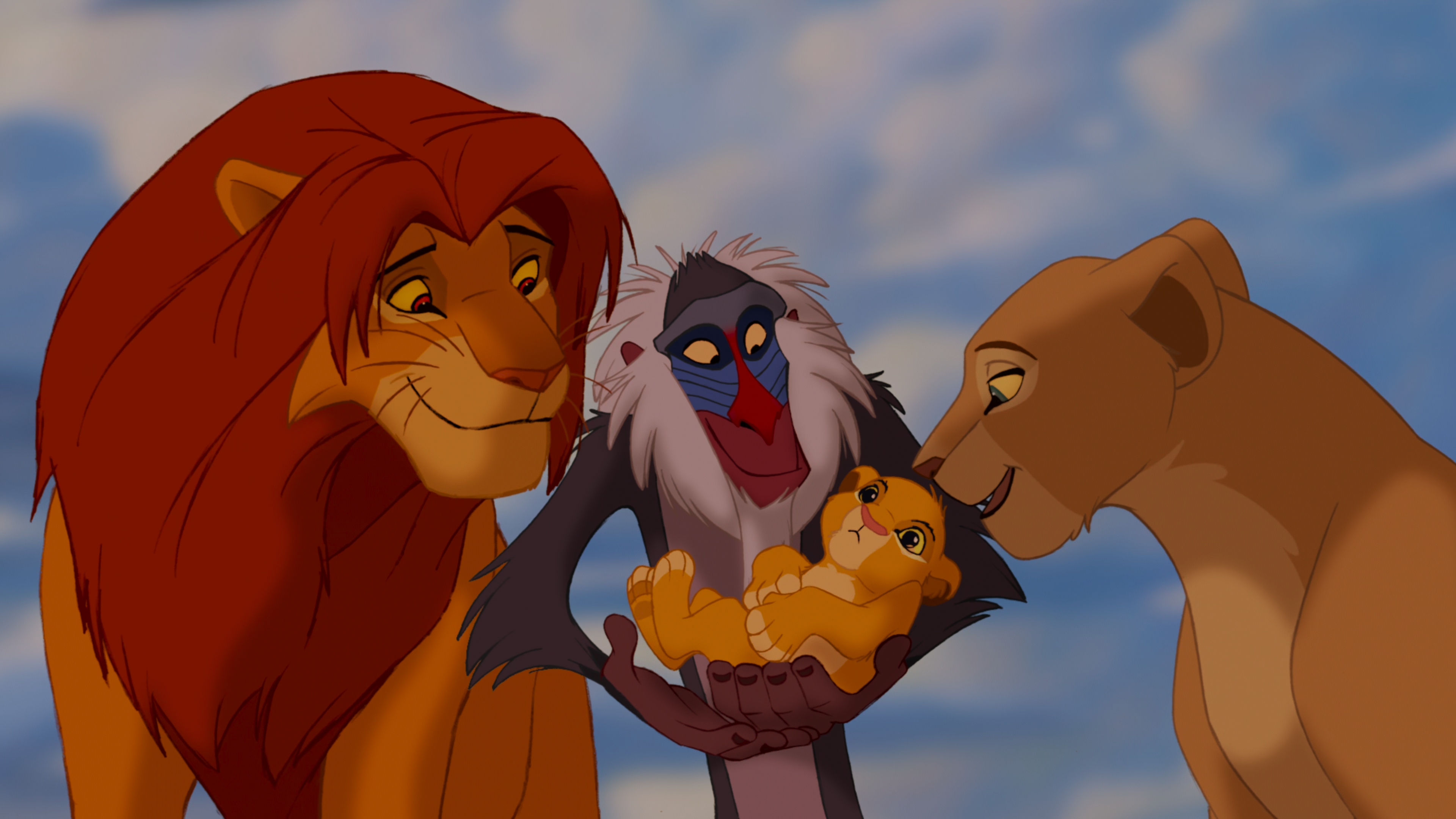 A scene from The Lion King